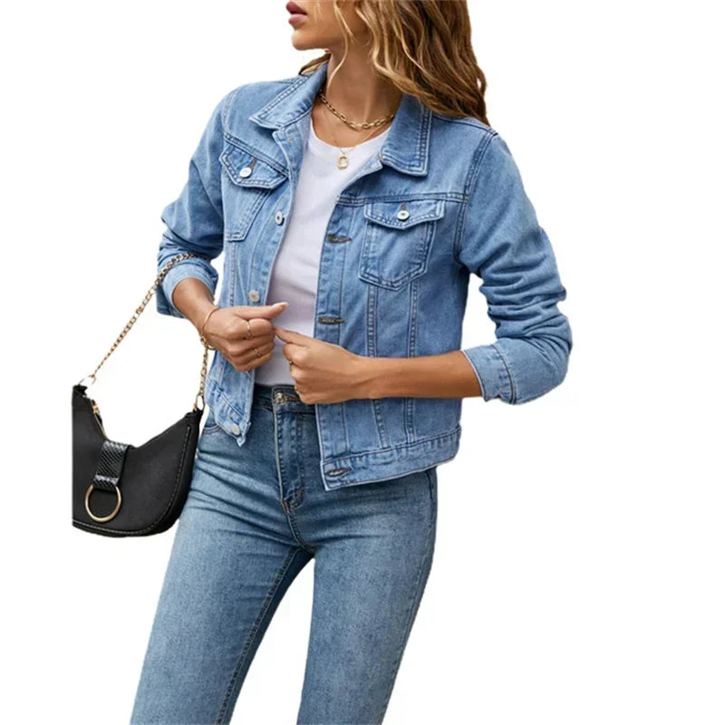 Blouson Court en Jean Moderne