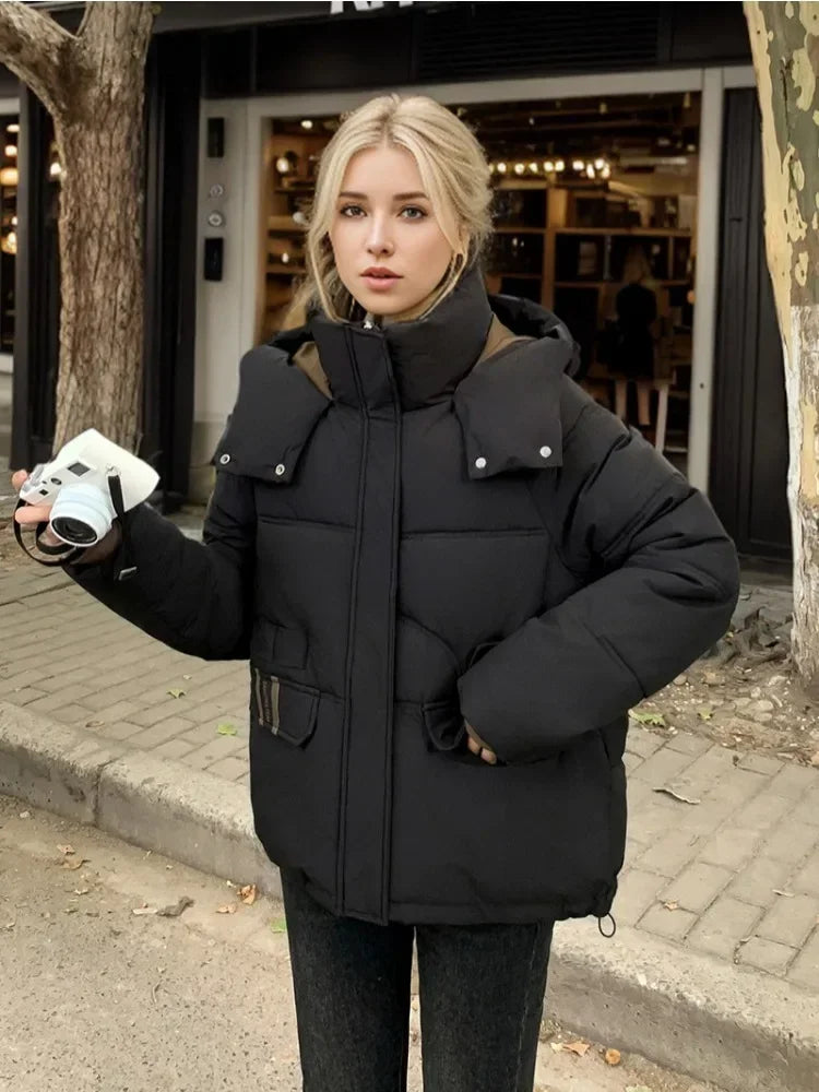 Manteau coton doublé chaud et épais