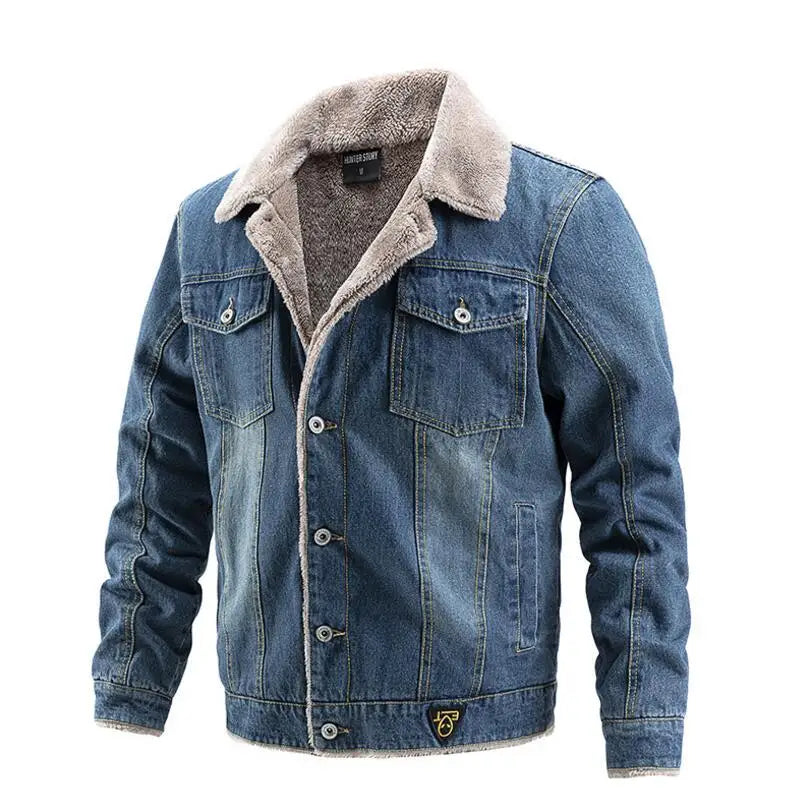 Rétro Manteau Denim