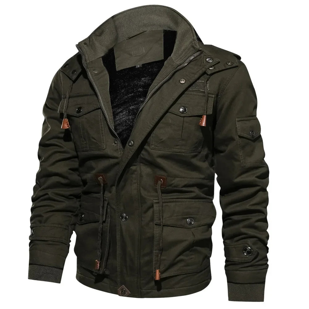 Veste Hiver Militaire Style Urbain