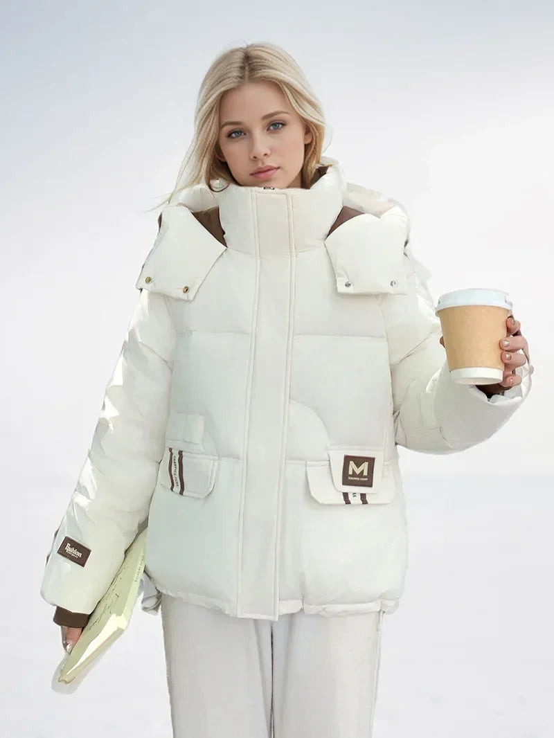 Manteau coton doublé chaud et épais