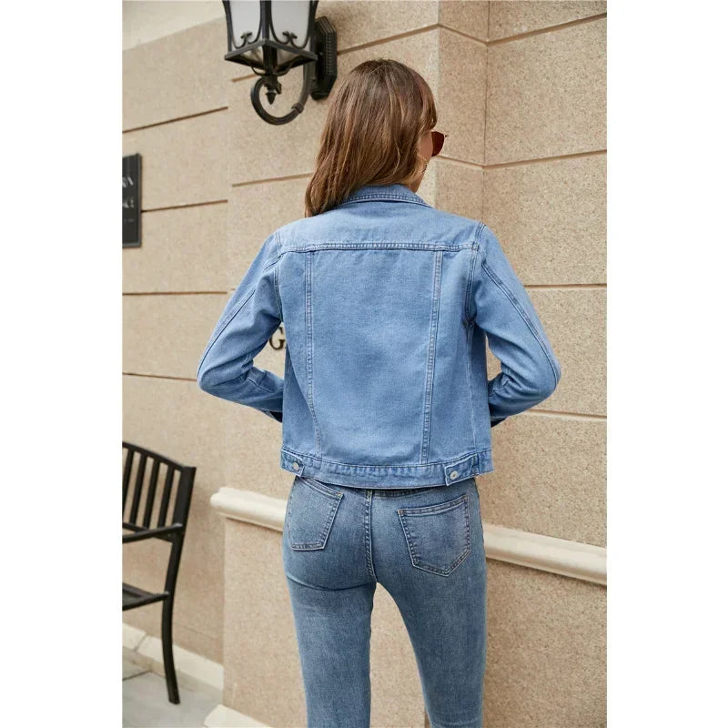 Blouson Court en Jean Moderne