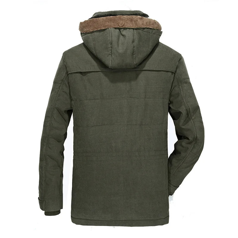 Veste Parka avec Polaire et Capuche Amovible