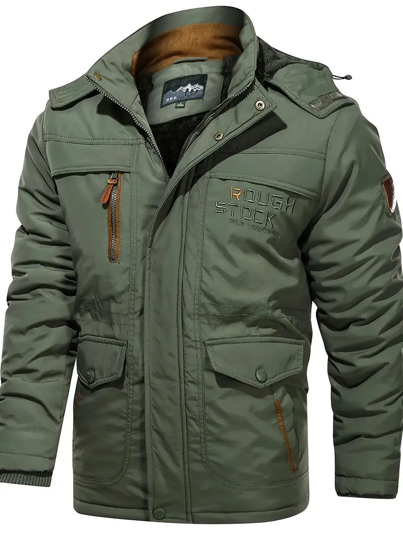 Veste Parka Militaire à Capuche